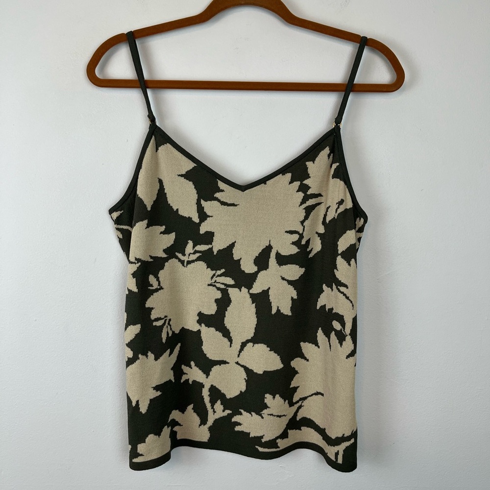 Jones New York Y2K Vintage Canyon Dress Tank Top LARGE